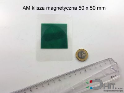 AM klisza magnetyczna 50 x 50 mm  - akcesoria