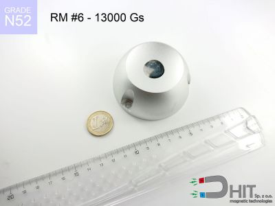 RM R6 GOLF - 13000 Gs N52 - dezaktywator bezpieczeństwa magnetyczny