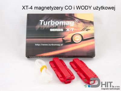 XT-4 magnetyzery CO i WODY użytkowej  - turbomag <sup>®</sup> magnetyzery do c.o. oraz wody